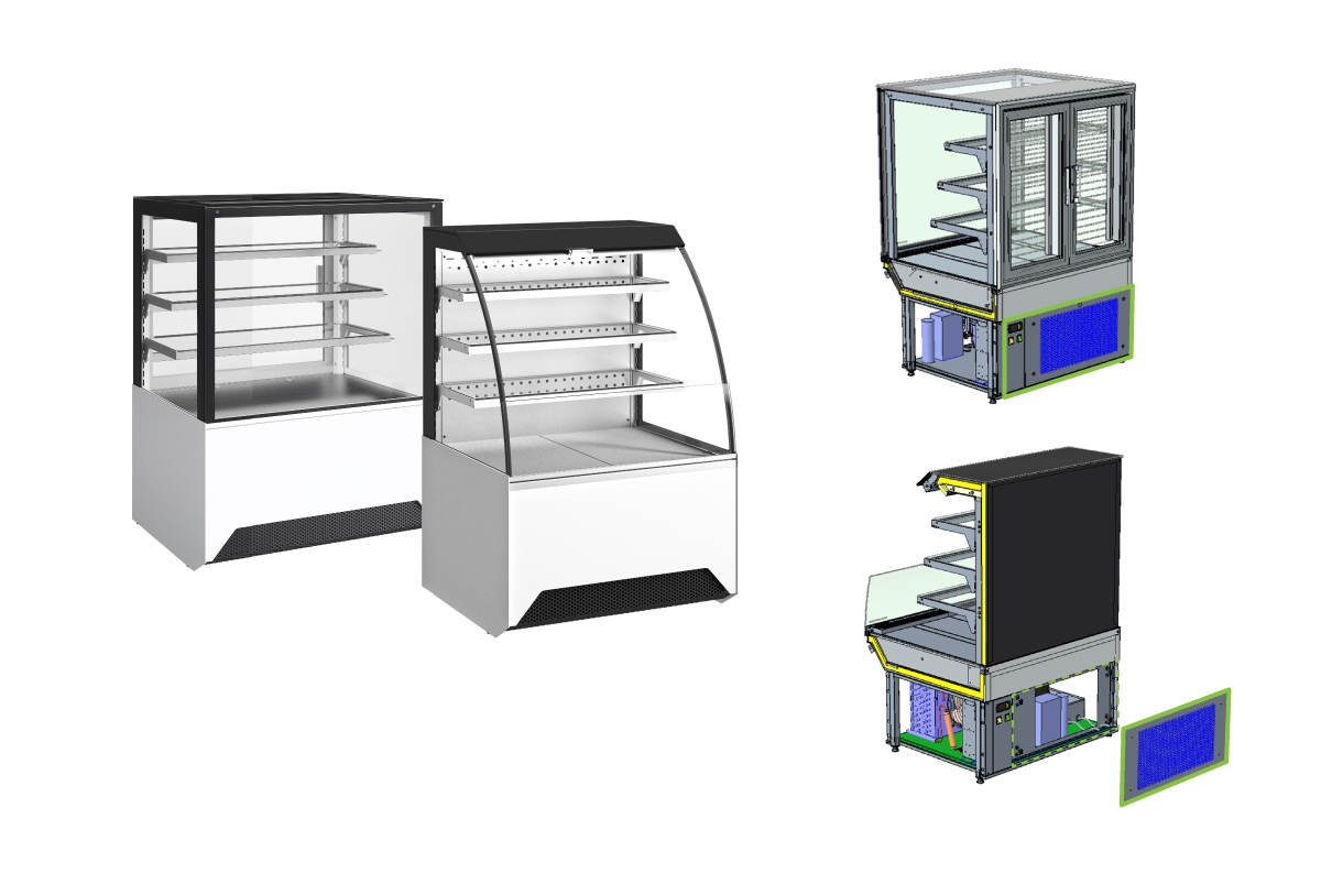VISTA DISPLAY CASES & GRAB & GO'S
